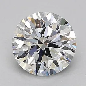 0.7 Carat Round F VS2 Natural Diamond