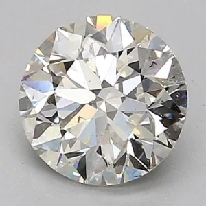 1 Carat Round J SI1 Natural Diamond