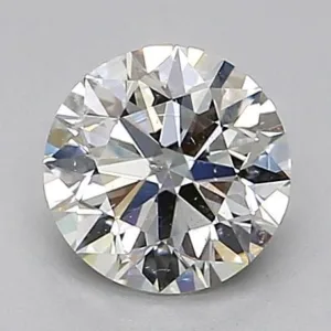 0.7 Carat Round H SI2 Natural Diamond