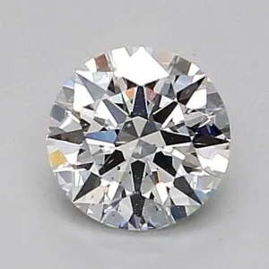 0.51 Carat Round E SI2 Natural Diamond