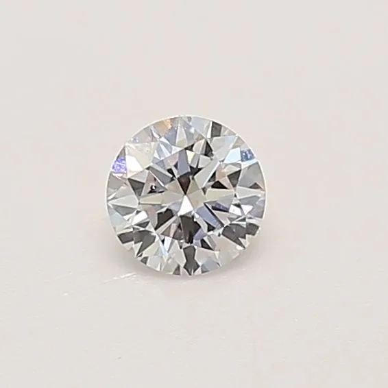 0.33 Carat Round Faint Pink VS2 Natural Diamond