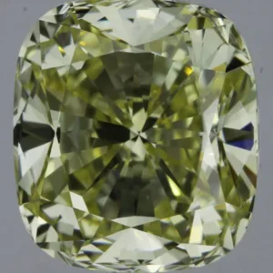 1.64 Carat Fancy Yellow VS1 CUSHION BRILLIANT Diamond