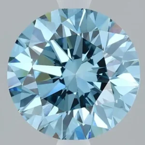 2.13 Carat Fancy Vivid Blue VVS2 ROUND Lab Diamond