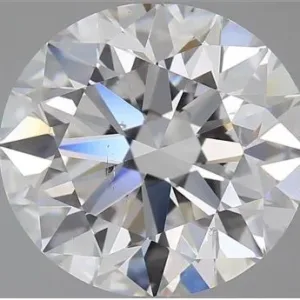 3.01 Carat Round D SI1 Natural Diamond