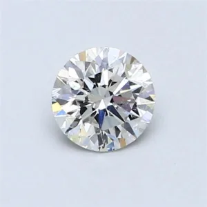 0.58 Carat Round D SI1 Natural Diamond