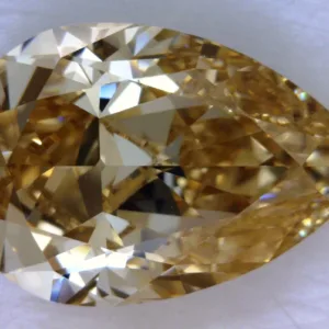 2.08 Carat Pear Fancy Brown SI2 Natural Diamond