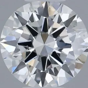 0.38 Carat Round G SI1 Natural Diamond