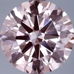 5.02 Carat Round Fancy Intense Pink VS2 Lab Diamond