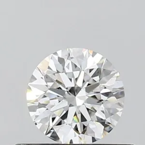 0.41 Carat Round E SI1 Natural Diamond