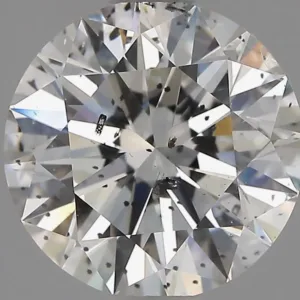 2.43 Carat F I1 ROUND Diamond