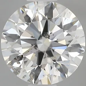 0.7 Carat Round H SI2 Natural Diamond