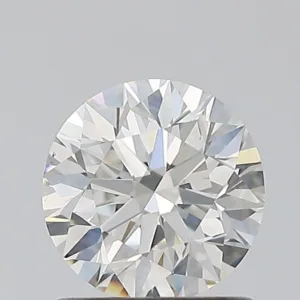 0.9 Carat Round H SI2 Natural Diamond