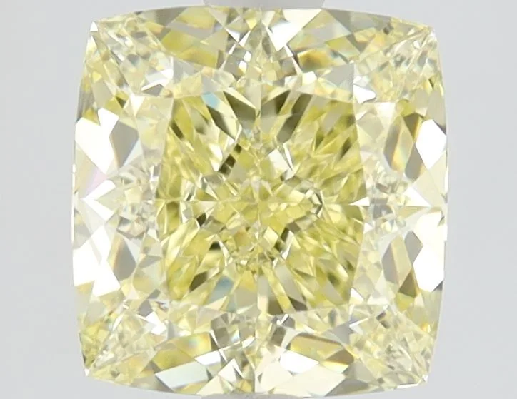 1.6 Carat Cushion Brilliant Fancy Yellow IF Natural Diamond 1 1.6 Carat Cushion Brilliant Fancy Yellow IF Natural Diamond