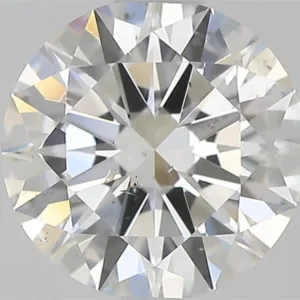 0.7 Carat Round F SI1 Natural Diamond