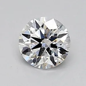 0.36 Carat Round D SI2 Natural Diamond