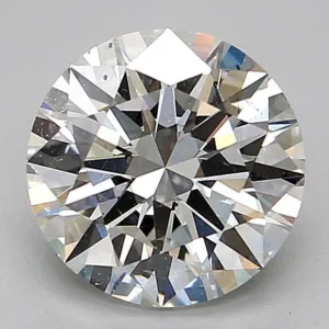 2.01 Carat Round H SI1 Natural Diamond