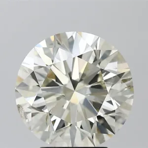 4.01 Carat Round L SI2 Natural Diamond