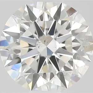 0.52 Carat Round F SI1 Natural Diamond