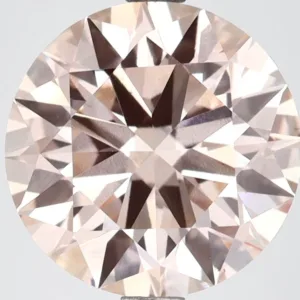4.06 Carat Round Fancy Pink VS2 Lab Diamond