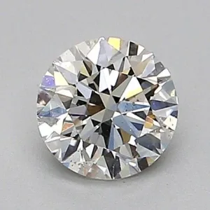 0.51 Carat Round H SI1 Natural Diamond