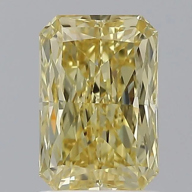 1.01 Carat Radiant Fancy Yellow VS1 Natural Diamond
