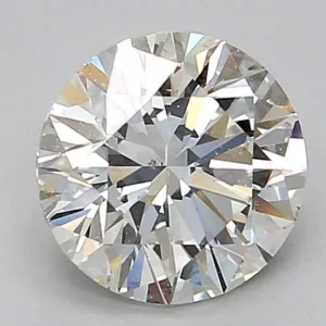 1.5 Carat Round J SI2 Natural Diamond