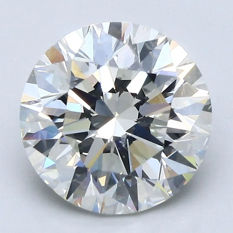 3 Carat Round J SI1 Natural Diamond