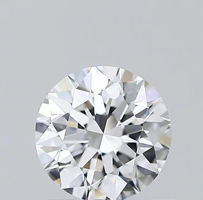 0.59 Carat Round D VVS2 Natural Diamond 1 0.59 Carat Round D VVS2 Natural Diamond