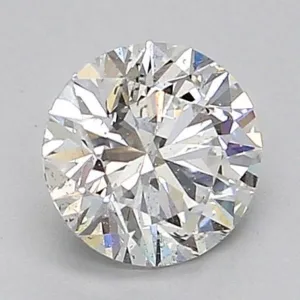0.71 Carat Round F SI2 Natural Diamond