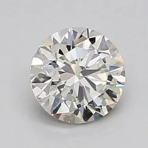0.46 Carat Round I SI1 Natural Diamond