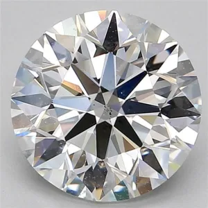 3.19 Carat Round F SI1 Natural Diamond