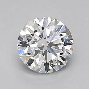 0.42 Carat Round D VS2 Natural Diamond