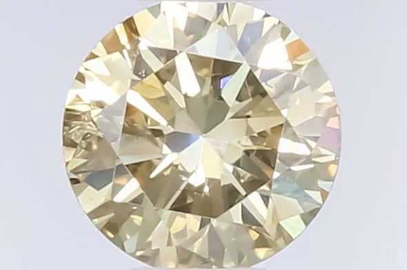 0.43 Carat Round Fancy Brown Natural Diamond 1 0.43 Carat Round Fancy Brown Natural Diamond