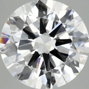 5.09 Carat Round E VVS2 Lab Diamond