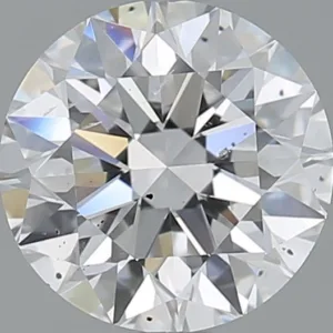 1.5 Carat Round D SI1 Natural Diamond