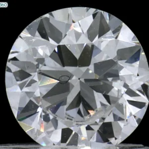 0.7 Carat Round E SI1 Natural Diamond