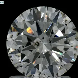 1.51 Carat Round J SI2 Natural Diamond