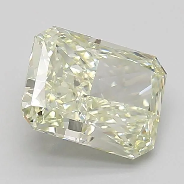 1.55 Carat Fancy Light Yellow IF RADIANT Lab Diamond