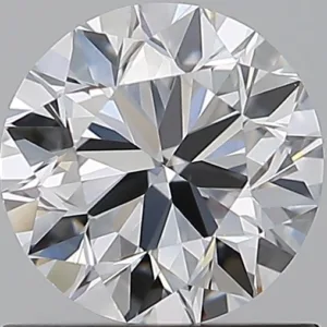 0.9 Carat Round D VS1 Natural Diamond