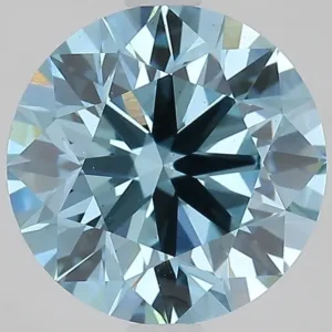 2.5 Carat Fancy Vivid Blue VS1 ROUND Lab Diamond