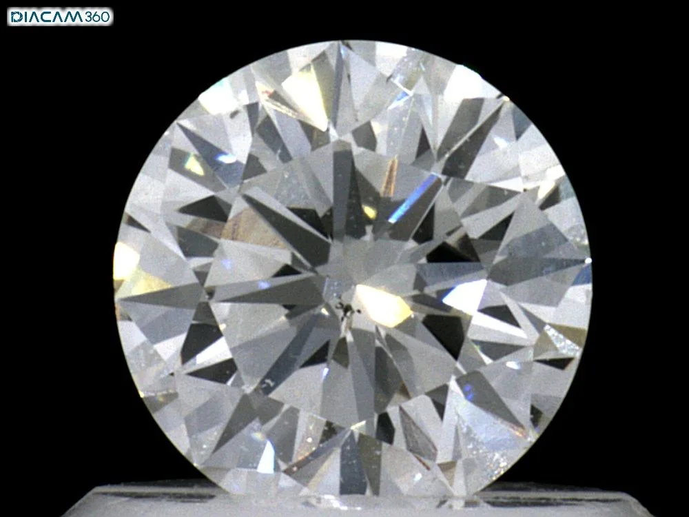 0.54 Carat Round G SI1 Natural Diamond 1 0.54 Carat Round G SI1 Natural Diamond