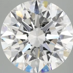 5.06 Carat Round E VVS2 Lab Diamond