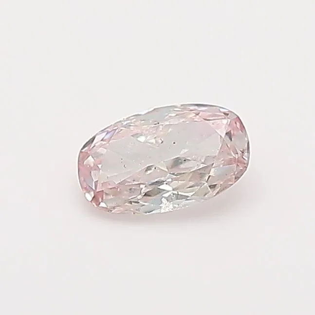 0.2 Carat Oval Fancy Light Pink I1 Natural Diamond
