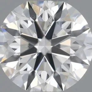 0.36 Carat Round H SI2 Natural Diamond