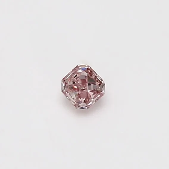 0.13 Carat Radiant Fancy Pink Natural Diamond