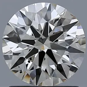 1.11 Carat K FAINT BROWN SI2 ROUND Diamond
