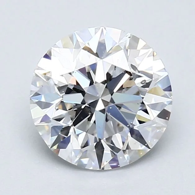1.5 Carat Round D SI1 Natural Diamond