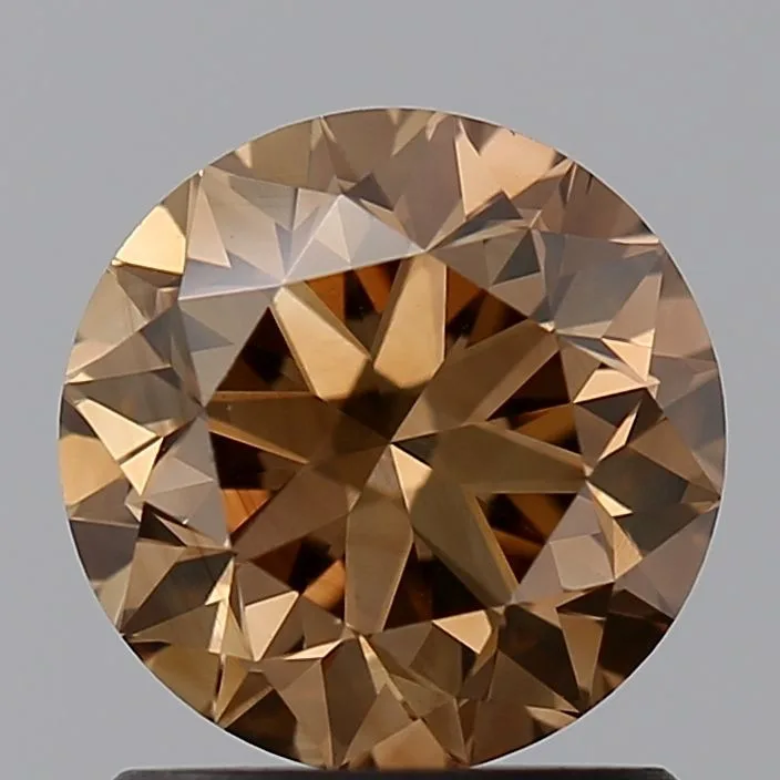 1.15 Carat Round Fancy Brown VS1 Natural Diamond
