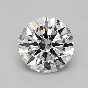 0.4 Carat Round F SI1 Natural Diamond