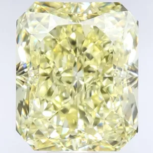 2.26 Carat Radiant Fancy Yellow VVS2 Natural Diamond